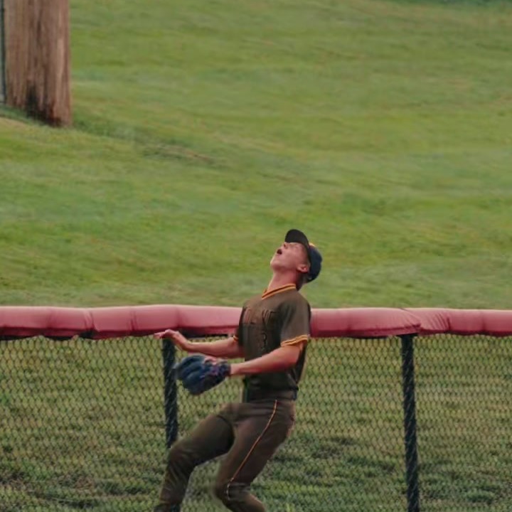 Breyer Beal tracking a fly ball